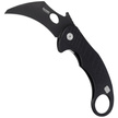 Nóż składany LionSteel L.E.One Karambit Black Aluminium, Chemical Black MagnaCut by Emerson Design (LE1 A BB)
