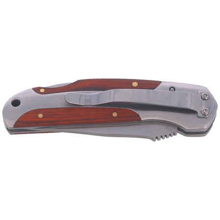 Nóż składany Herbertz CJH Pakka Wood/Steel, Satin 420 (10000335)