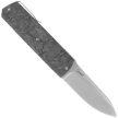 Maserin Silver 410/N Knife Black Fat Carbon, Satin Elmax by Bruno Bruna