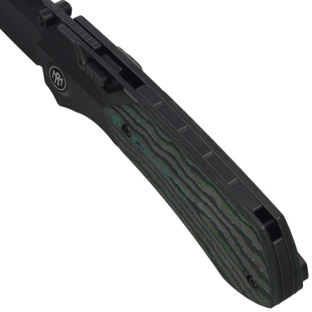 Nóż składany Remette Meteor Titanium/Carbon Fiber, DLC M390 (RTPT-KBC)