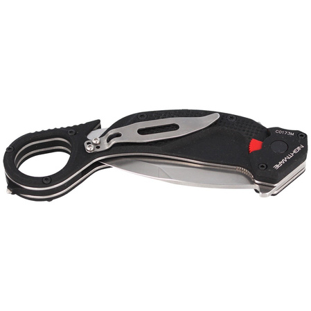 Extrema Ratio Nightmare Knife Black Aluminum, Stonewashed N690 (04.1000.0454/SW)
