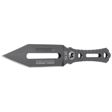K25 Thrower Spear Tip knife, Titanium Coated (32375)