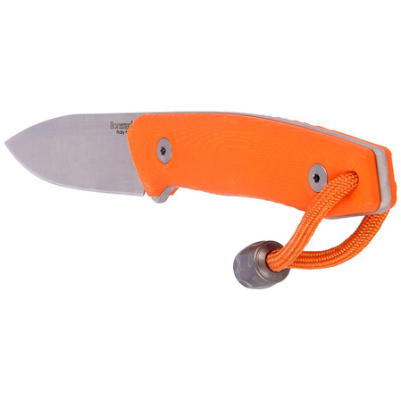 Nóż LionSteel Bushcraft Orange G10, Satin Blade (M1 GOR)