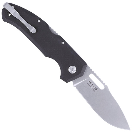 Maserin Nimrod 480/G10N Knife Black G10, Stonewashed M390 by Tommaso Rumici