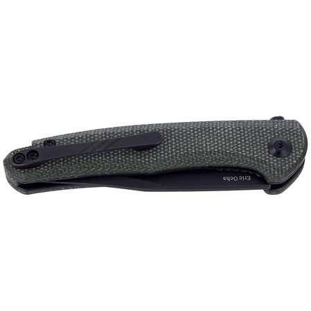 Nóż składany CIVIVI Mini Sandbar Green Micarta, Black Stonewashed by Eric Ochs (C20011-3)