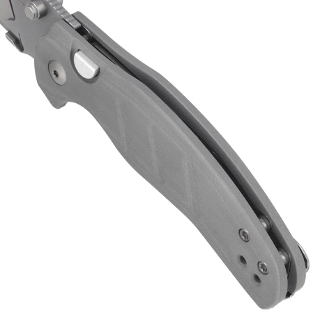 Kizer C01C Uti 1 Knife Gray G10, Bead Blasted 5Cr15MoV by Sheepdog Knives (V3488.29JSA1)