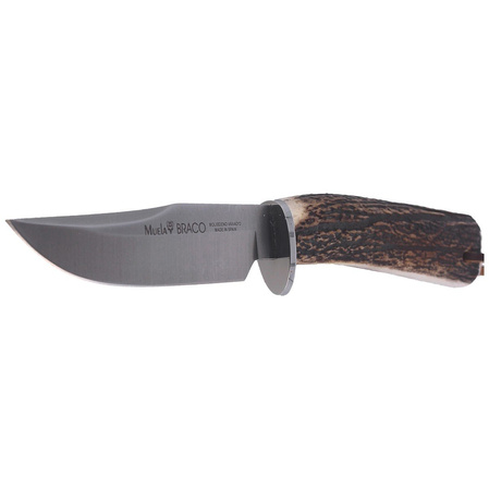 Muela Braco-11A Deer Stag Knife, Satin X50CrMoV15