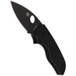 Nóż składany Spyderco Lil' Native G-10 Black / Black Blade Plain (C230GPBBK)