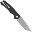 Civivi Brazen Button Lock Knife Black G10, Stonewashed 14C28N (C19059C-1)