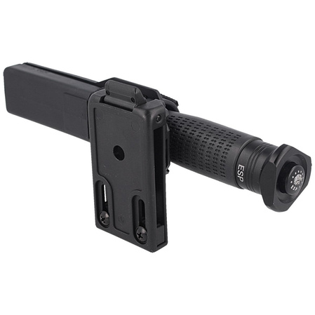 ESP Ergonomic Easy Lock Triangle 16'' Hardened Expandable Baton, Black (ExBTT-16HE-BK BHT-54)