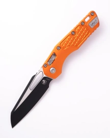 Nóż składany Microtech MSI S/E Orange Frag Aluminium, Black M390MK by Tony Marfione (210-1FROR)