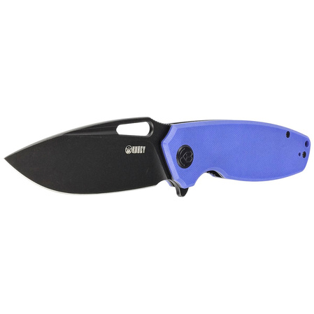 Kubey Knife Tityus Blue G10, Dark  Stonewashed D2 (KU322I)