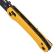 Nóż składany Bestech Cobber Yellow G10, Black PVD 14C28N by Happy As Larry (BG68E)