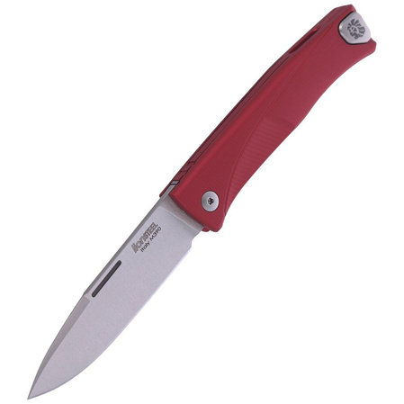 Nóż składany LionSteel Thrill Red Aluminium, Satin M390 by Molletta (TL A RS)