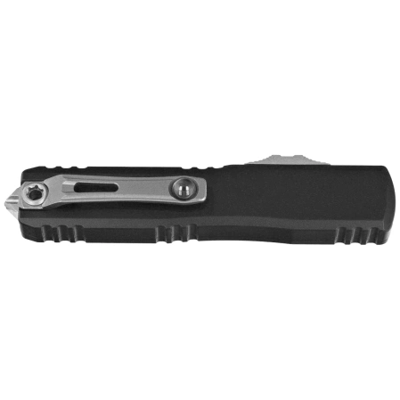 Nóż automatyczny OTF Microtech Ultratech Gen IV S/E Black Aluminium, Stonewashed M390MK by Tony Marfione (11214-10)