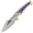 Nóż składany Remette Scepter Gray Titanium/Timascus, Pearlescent Surface M390 (SCPT-A)