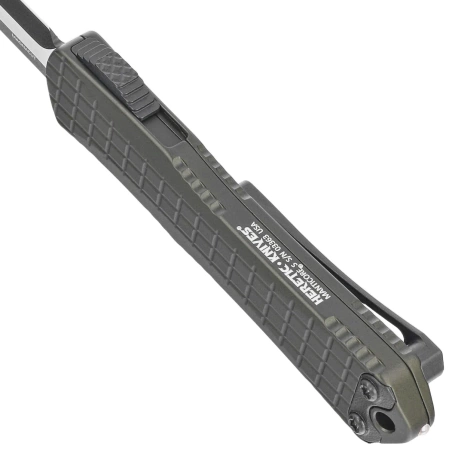 Heretic Manticore S D/E Green Frag Aluminium, Black/Satin MagnaCut by Tony Marfione Jr.