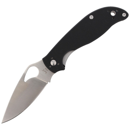 Nóż składany Spyderco Byrd Raven 2 G-10 Black, Plain CTS BD1 (BY08GP2)