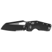 Microtech MSI S/E Knife Black Tri-Grip Polymer, Black P/S M390MK by Tony Marfione (210T-2PMBK)