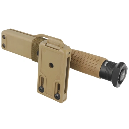 ESP Ergonomic Easy Lock Triangle 16'' Hardened Expandable Baton, Khaki (ExBTT-16HE-KH BHT-54)