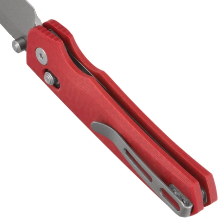 Nóż składany Remette RT-Aurora Red G10, Satin 14C28N (Aura-G4)