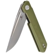 Bestechman Dundee Knife OD Green G10, Stonewashed  / Satin D2 by Ostap Hel (BMK01B)