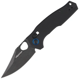 FoxEdge Crew Knife Black G10, Black Stonewashed 9Cr14Mov (FE-039 G10B)