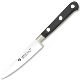 Top Cutlery French Peeler Black POM, Satin 3Cr13Mov (17240)