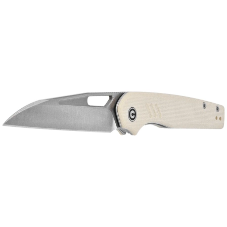 Civivi Guile Knife Ivory G10, Satin 14C28N by Shawn Ashmore (C24062B-3)