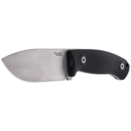 Nóż LionSteel Bushcraft G10 Black, Satin Blade M390 by Molletta (M2M GBK)
