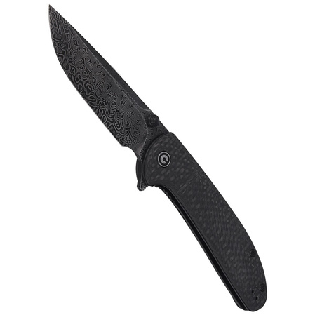 Nóż składany CIVIVI Badlands Vagabond Twill Carbon Fiber, Damascus (C2019DS-1)