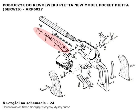 Pietta 1863 Remington Pocket (ARP6027)