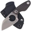 Nóż Kizer Nightjar Gray Aluminium, Stonewashed AUS-10 by Vincent Rizzo (1114A2)
