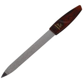 Pilnik Premax do paznokci Bursztyn Classic mater Stal Nierdzew chrom Szafirowy 5" 000/DC
