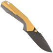 Remette RT-WK1-C Disassemble Knife Golden/Charcoal Grey/DLC Titanium, DLC M390