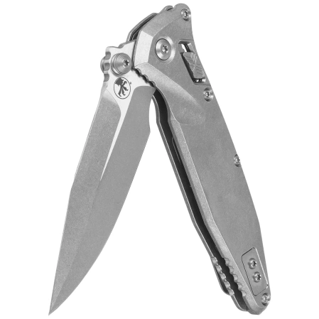 Microtech Socom Ram-Lok S/P-M Marfione Select Knife Slab Side Titanium, Bronze HW, Stonewashed M390MK by Tony Marfione (160RLS-10SMS2)