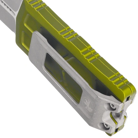 Nóż automatyczny OTF Microtech Exocet II D/E OD Green Aluminium, Apocalyptic M390MK by Tony Marfione (1157-10APOD)