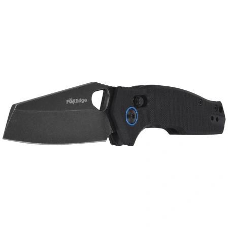 Nóż składany FoxEdge Crew Black G10, Black Stonewashed 9Cr14Mov (FE-040 G10B)