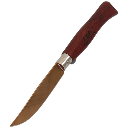 MAM Bronze Titanium, Bubinga Wood 83mm Knife (2084)