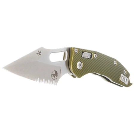 Nóż składany Microtech Stitch Ram-Lok S/E OD Green Fluted Aluminium, Apocalyptic P/S M390MK by Borka Blades and Tony Marfione (169RL-11APFLOD)