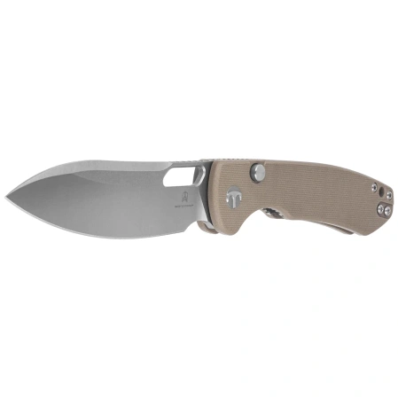 Nóż składany Bestechman Firebird Tan G10, Satin / Stonewashed D2 (BMK05B)