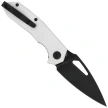 Kubey Coeus Knife White G10, Blackwashed 14C28N (KU122Z)