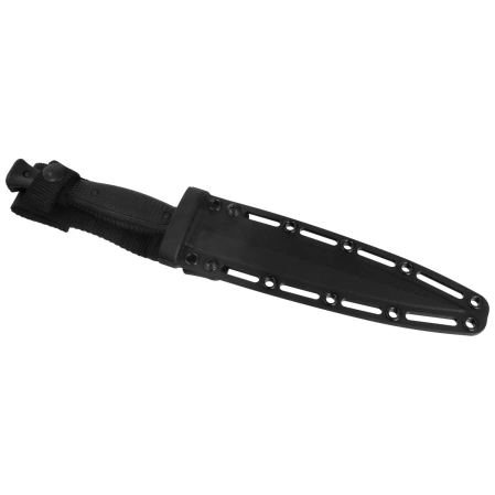 Spartan Blades George Raider Dagger Knife Black G10, Black SK5 by Les George (SBBL3BK)