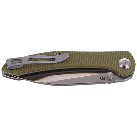 CIVIVI Knife Hadros Olive Micarta, Satin Finish by Dylan Mallery (C20004-3)