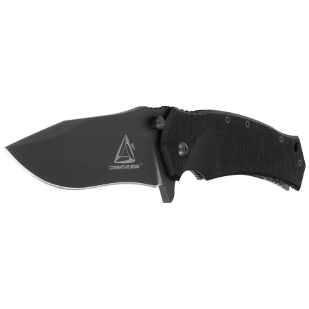 Nóż składany Fox M1 Black G10/Titanium, Black DLC N690Co by Rob Walker (CED-01)