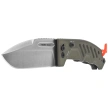 Extrema Ratio RAO C Outdoor Knife Ceracote Green Aluminum, Satin N690 (04.1000.0176/SAT)