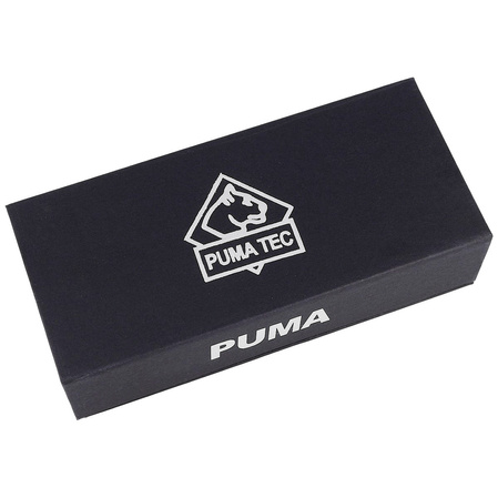Nóż składany ratowniczy Puma Solingen Black Aluminium, Black Blade (319911)
