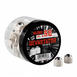 RazorGun Steel Core Devastator .68-Caliber Metal Balls – Pack of 40 (337-134)