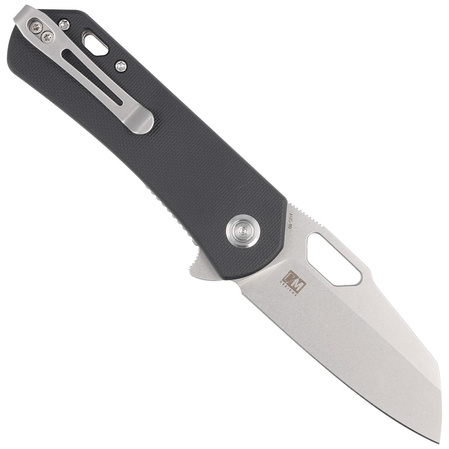 Kubey Knife Duroc Black G10, Bead Blasted AUS-10 by Colin Maisonpierre (KU332I)