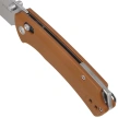 Nóż składany Kizer T1 CD Brown G10, Satin Nitro-V by Uli Hennicke (V3490.2CA2)